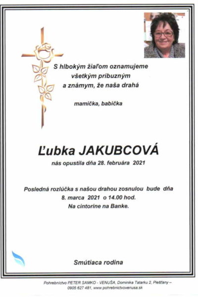 Jakubcová