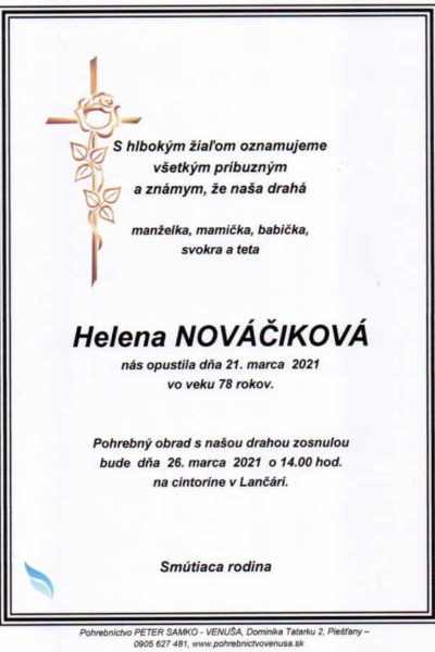 Nováčiková