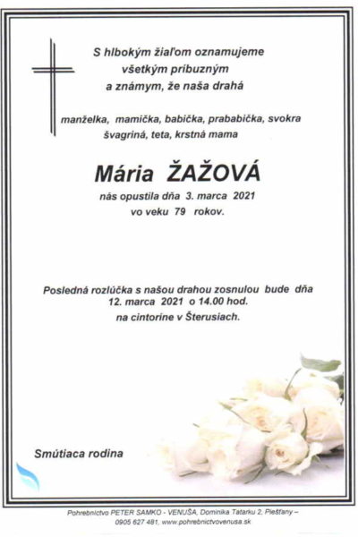 Žažová