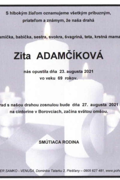 Adamčíková