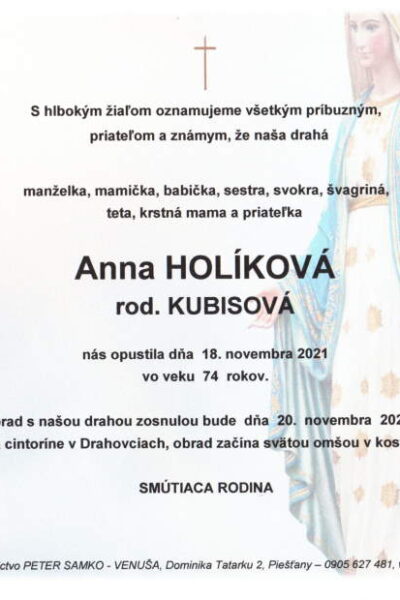 p. Holíková