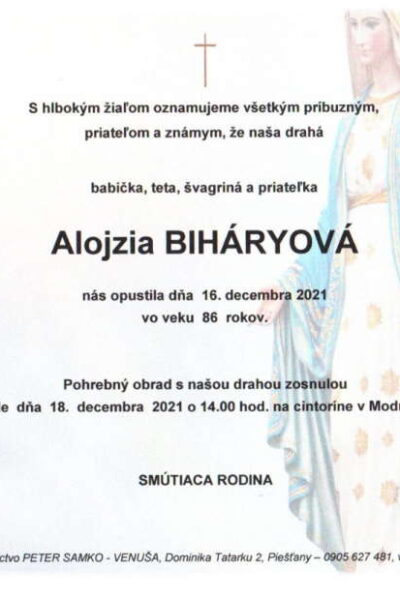 Biháryová