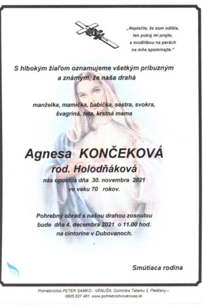 Končeková