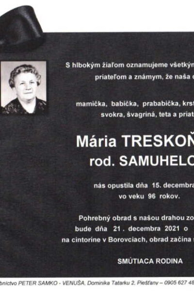 Treskoňová