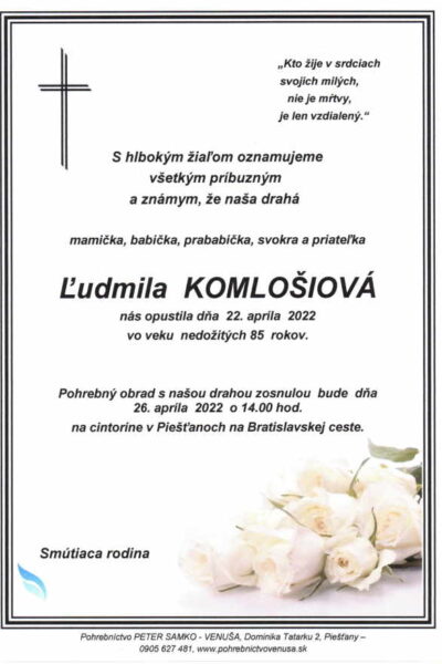 Komlošiová
