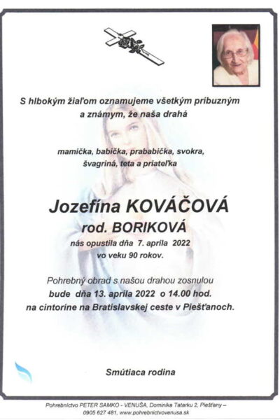 Kováčová
