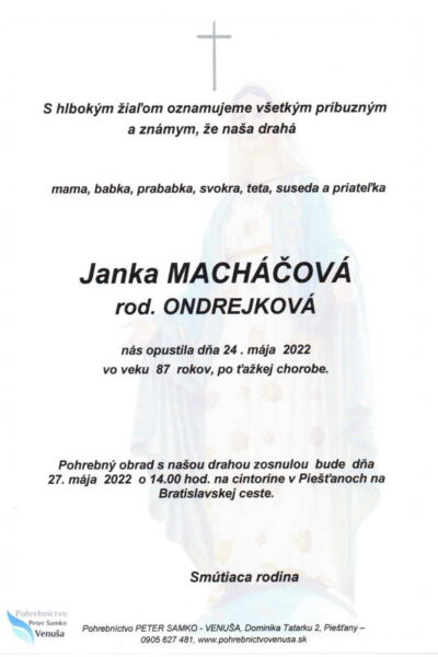 Macháčová