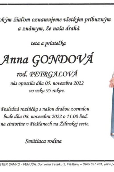 Gondová