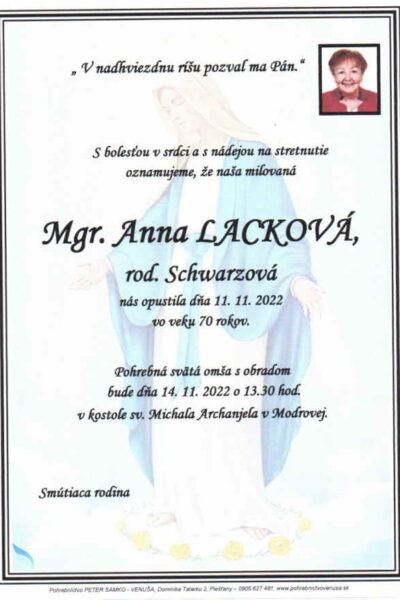 Lacková
