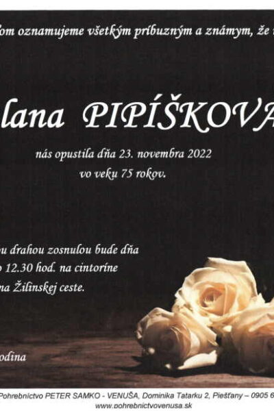 Pipíšková