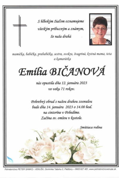 Bičanová