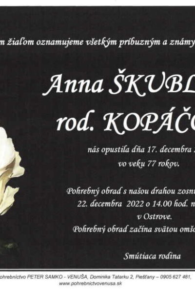 Škublová
