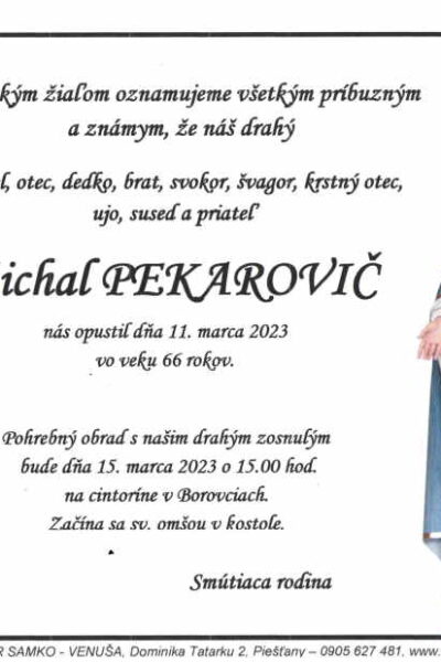 Pekarovič