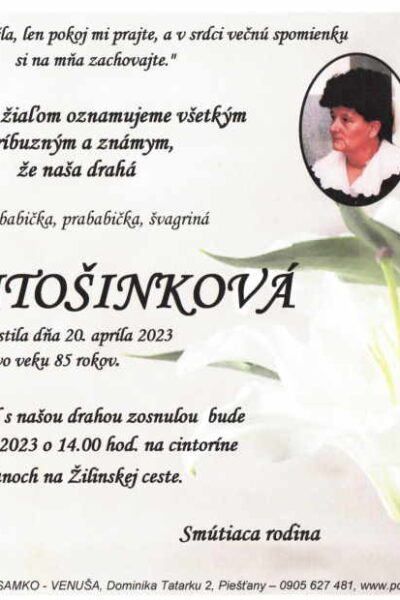 Mitošinková