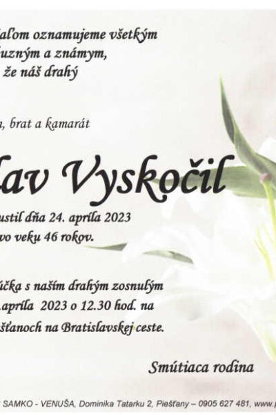 Vyskočil