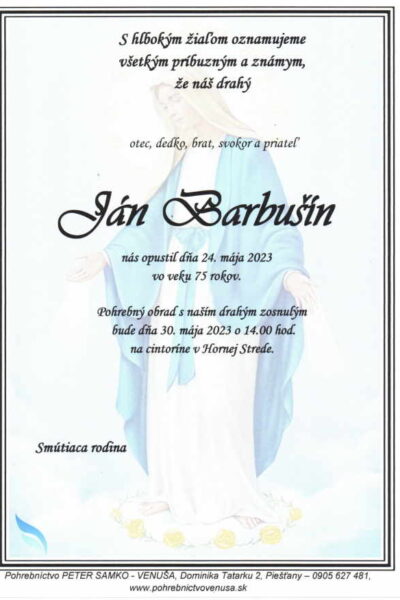 Barbušín