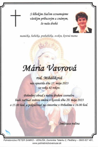 Vavrová