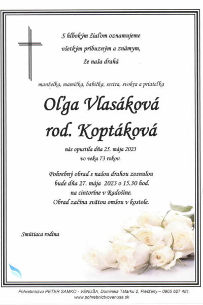 Vlasáková
