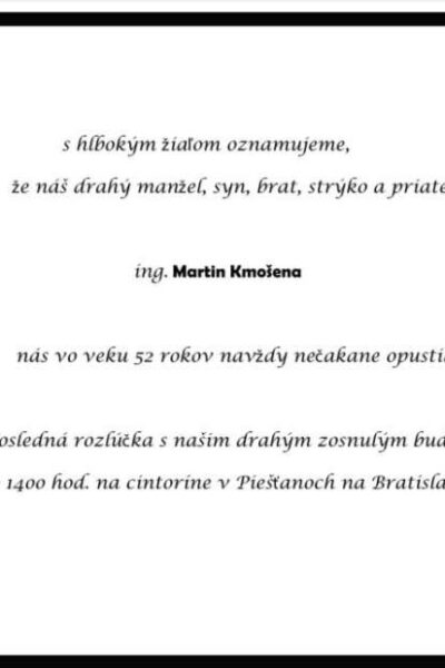 Kmošena