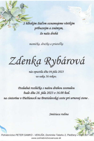 Rybárová