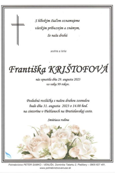 Krištofová