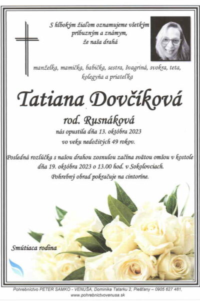 Dovčíková