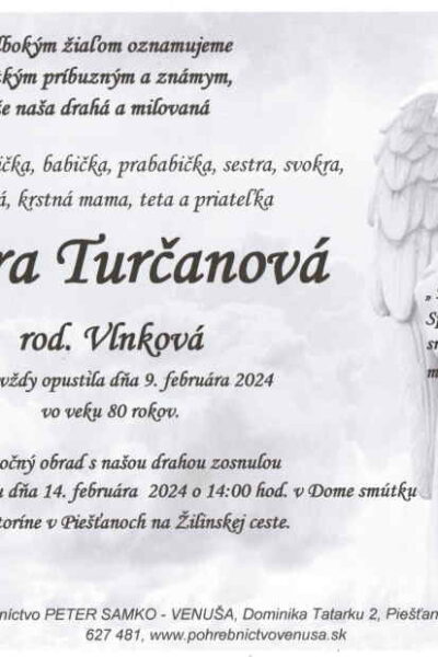 Turčanová