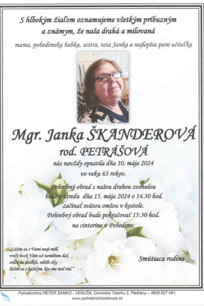 Škanderová