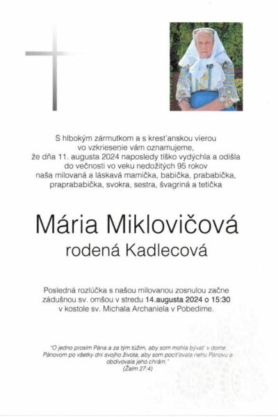 Miklovičová