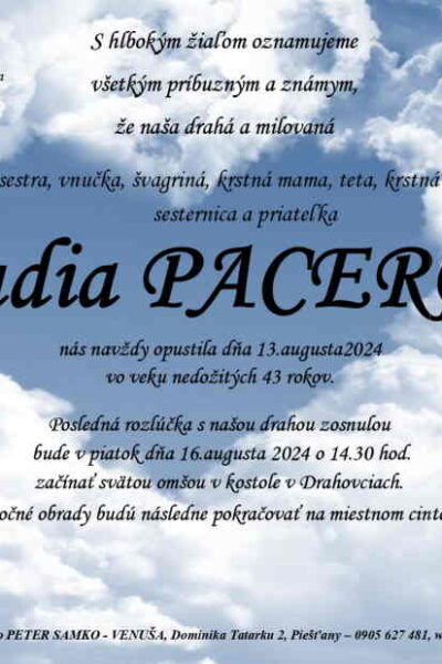 Pacerová