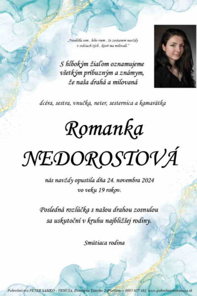 Nedorostová