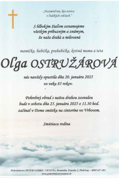 Ostružárová