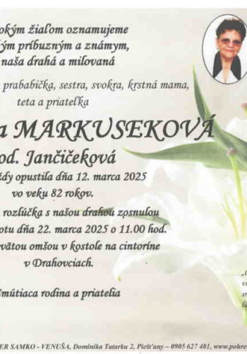 Markuseková