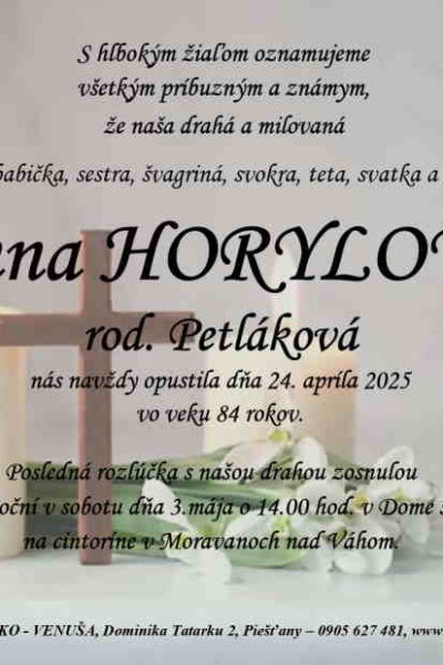 Horylová