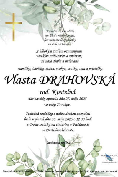 Drahovská