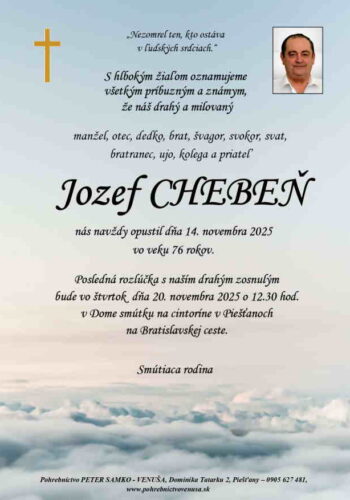 chebeň chebeň