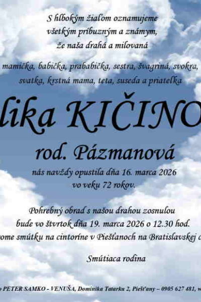 Kičinová