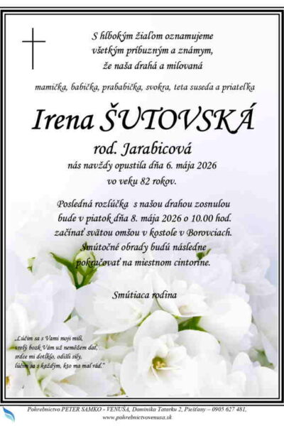 šutovská