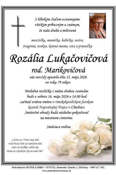 Lukačovičová
