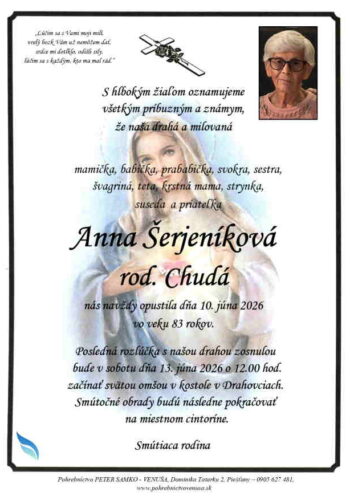 šerjeníková šerjeníková