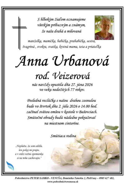 Urbanová