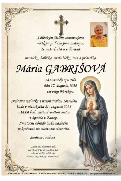 Gabrišová