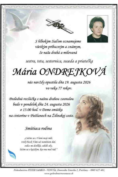 Ondrejková