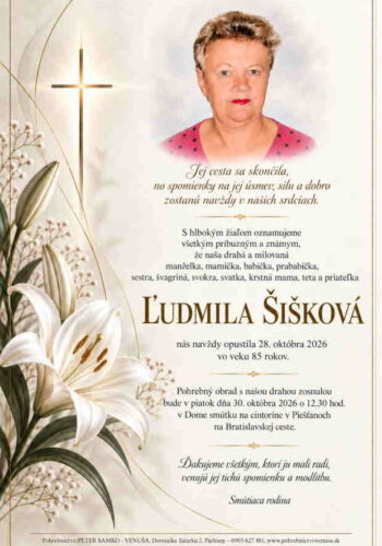 Ľudmila Šišková Ľudmila Šišková