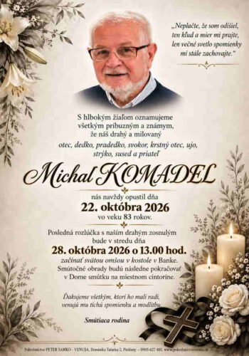Michal Komadel Michal Komadel